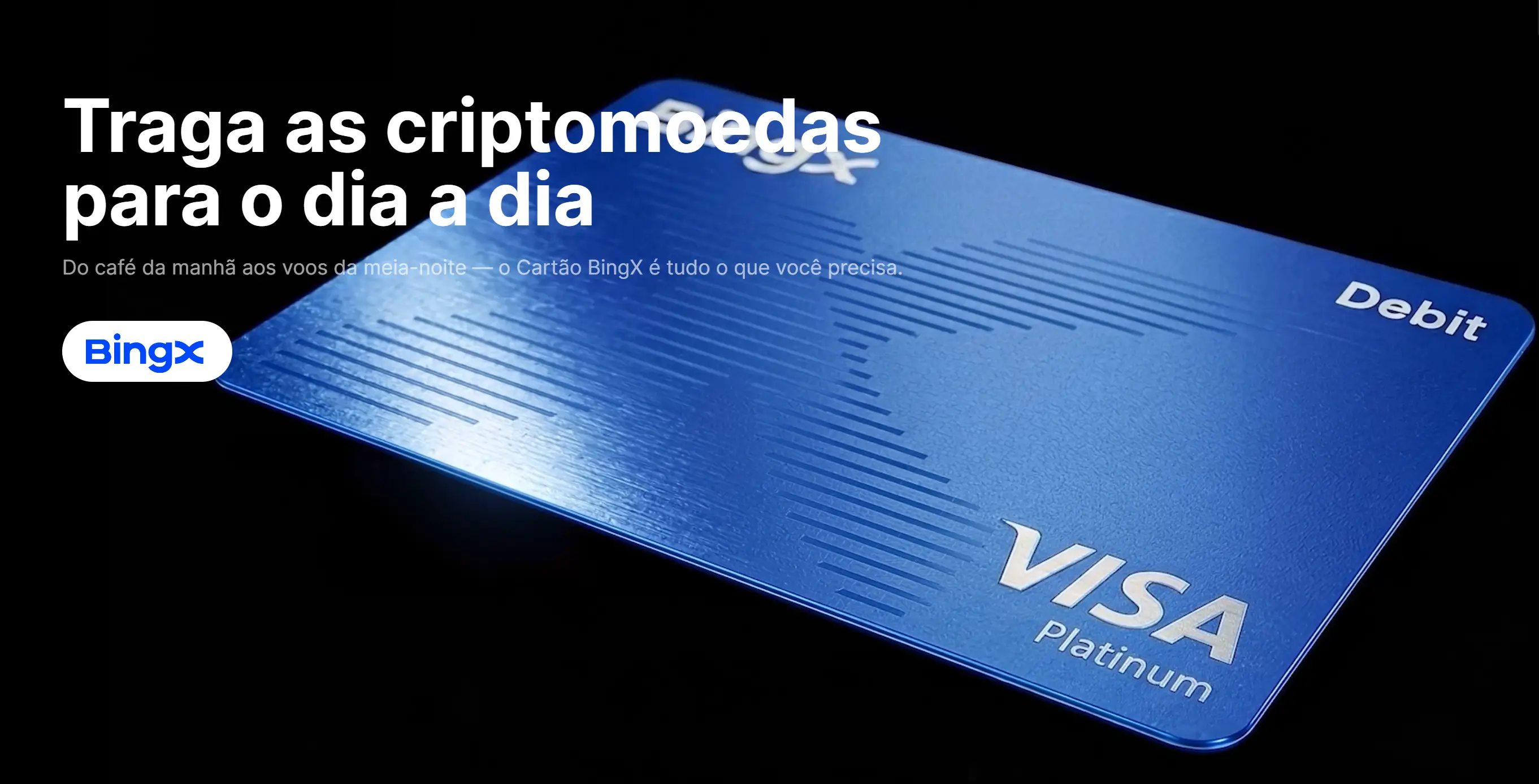 Cartão BingX Visa