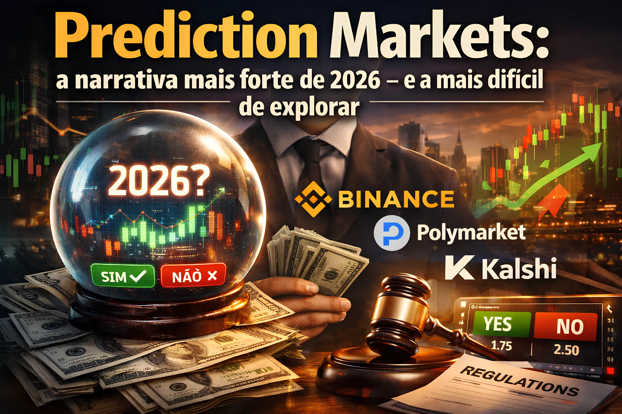 Prediction Markets forte tendência cripto